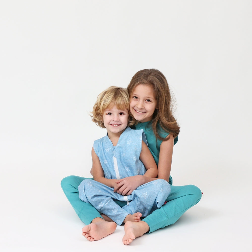 Sac de dormit cu piciorușe Kids Decor 70 cm, Blue Lagoon