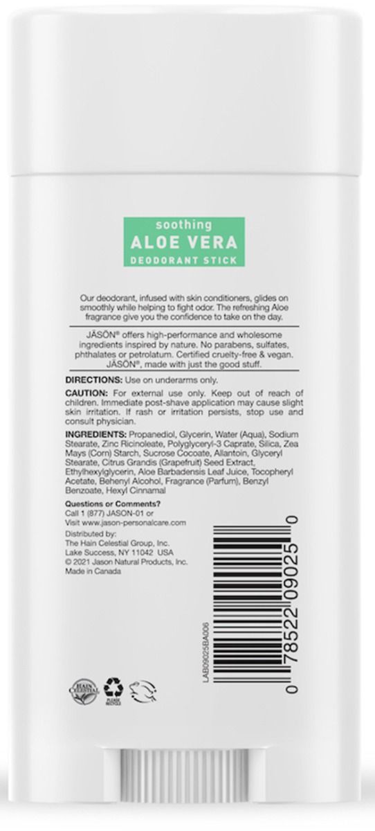 Deodorant stick cu aloe vera - Jason - 71g