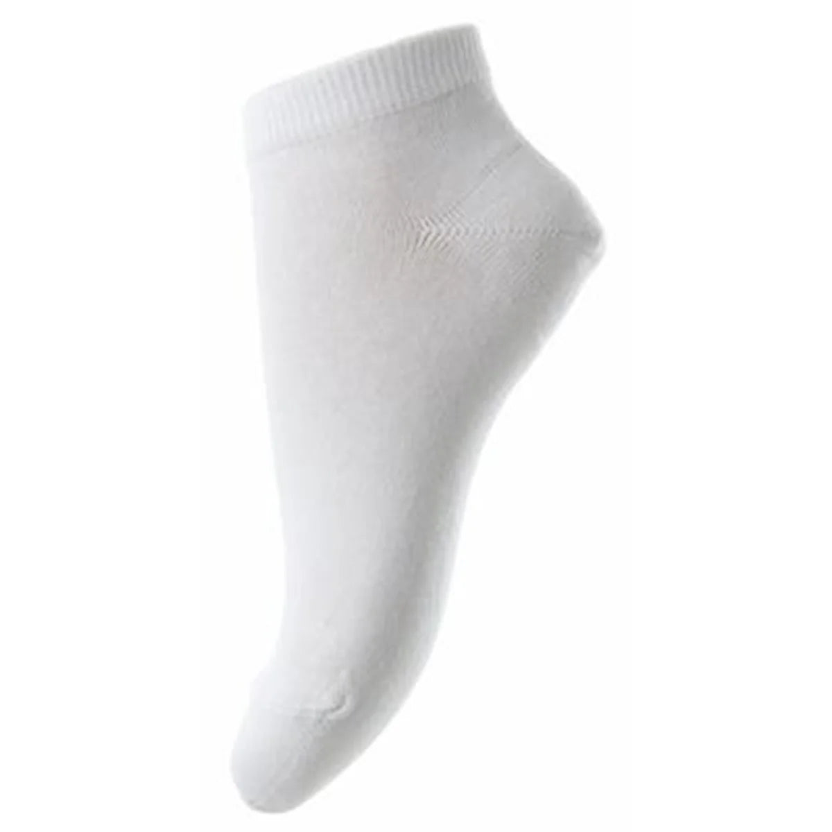 Șosete subțiri mp Denmark din bumbac Footies - Plain White