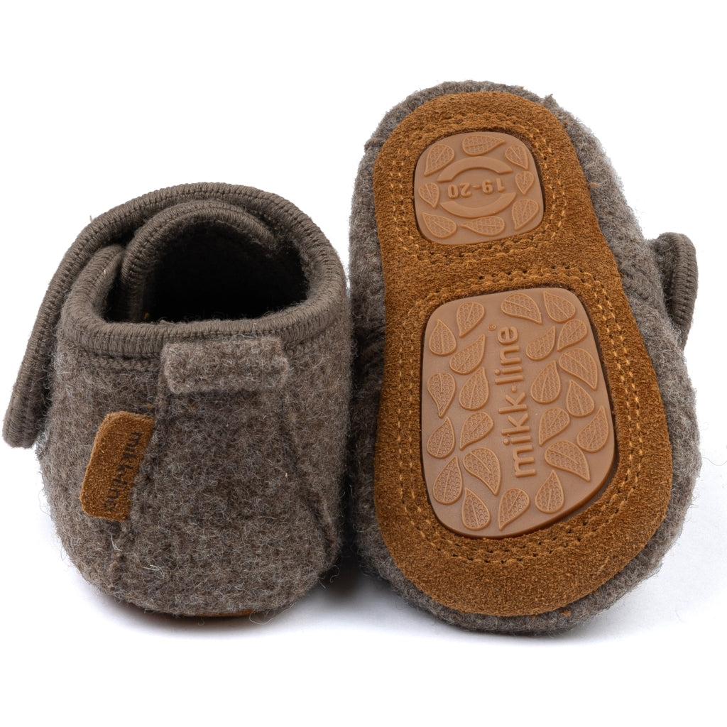 Pantofi interior Mikk-Line din lână - Melange Denver
