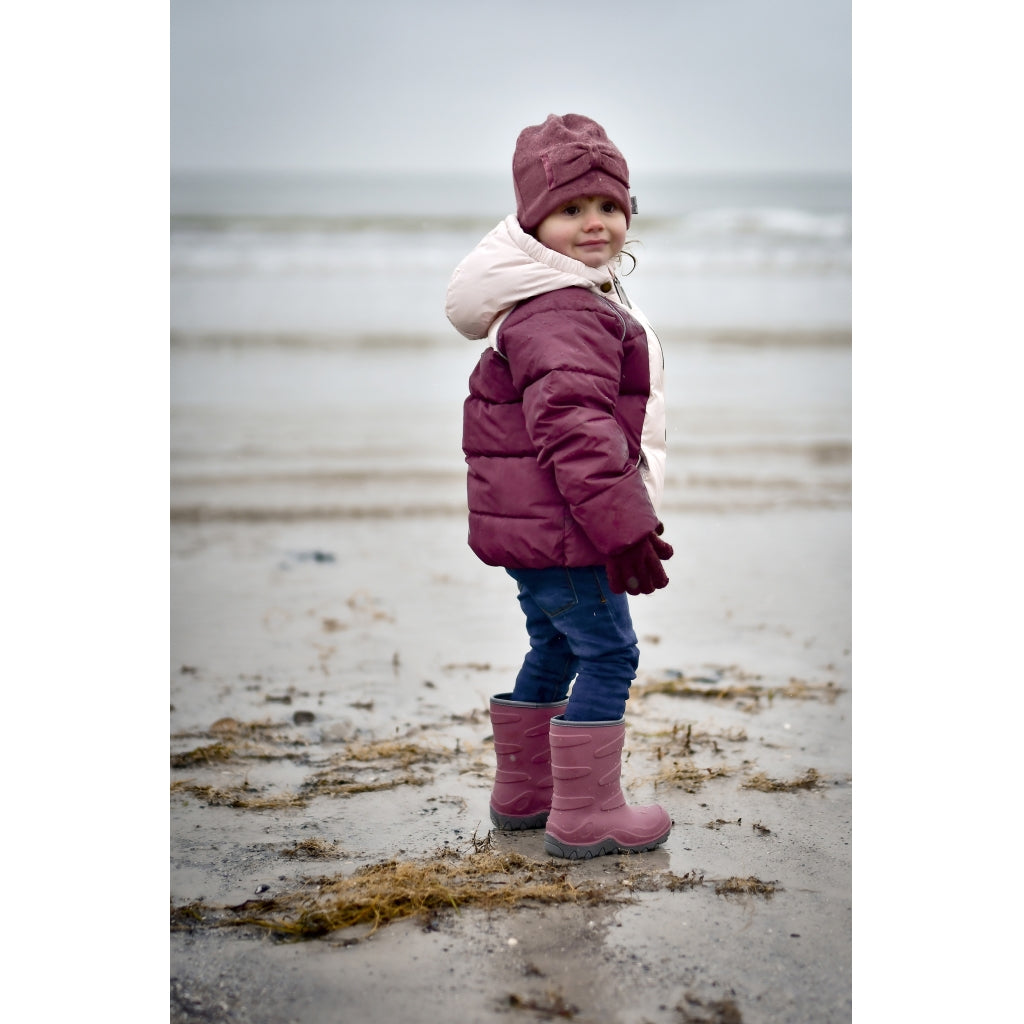 Cizme impermeabile căptușite cu lână Mikk-Line Thermo Boots - Rose Brown