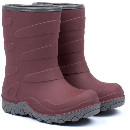 Cizme impermeabile căptușite cu lână Mikk-Line Thermo Boots - Rose Brown