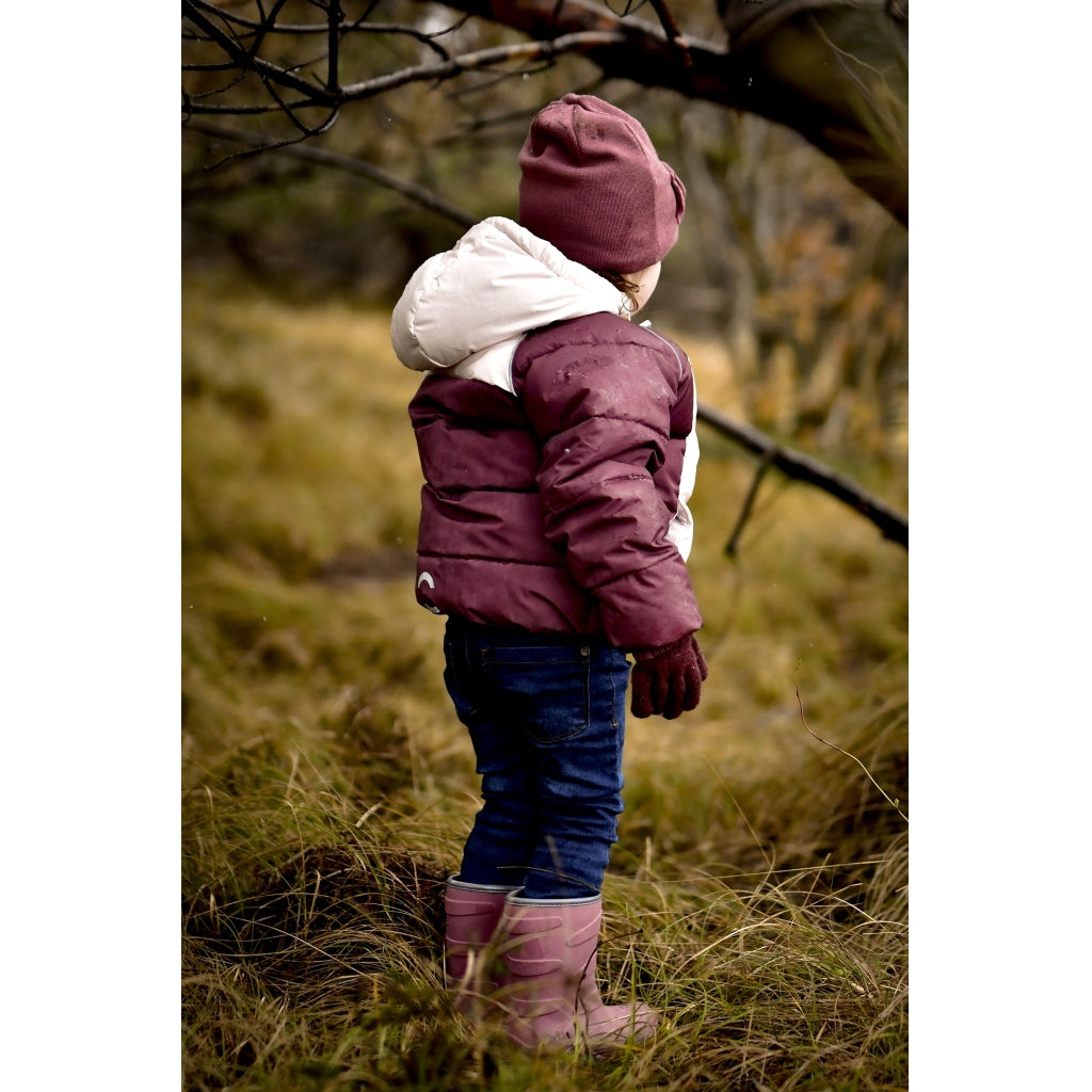 Cizme impermeabile căptușite cu lână Mikk-Line Thermo Boots - Rose Brown
