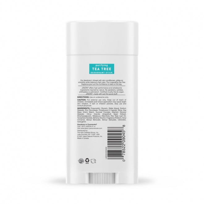 Deodorant stick cu Tea Tree, Jason, 71g