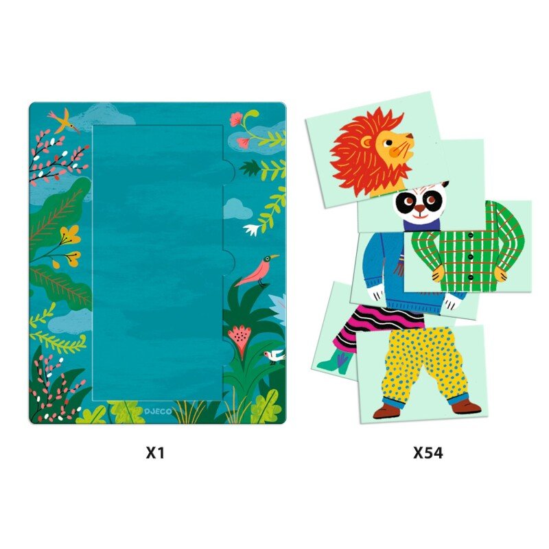 Joc Eduludo Mix & Match Modanimo, Djeco