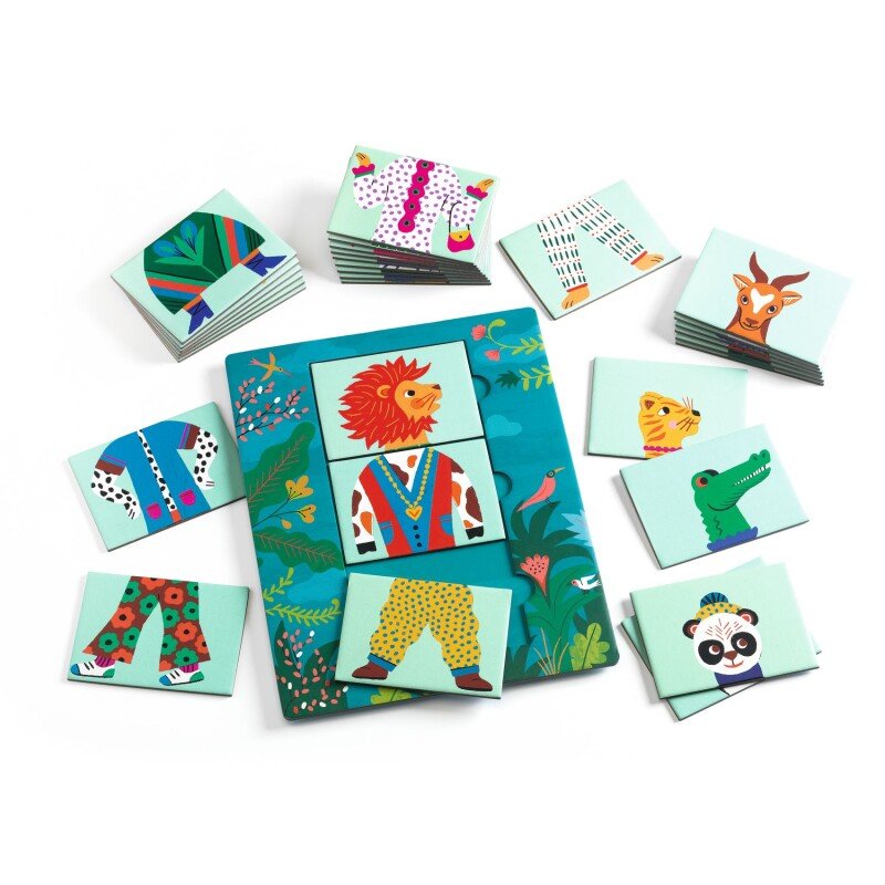 Joc Eduludo Mix & Match Modanimo, Djeco