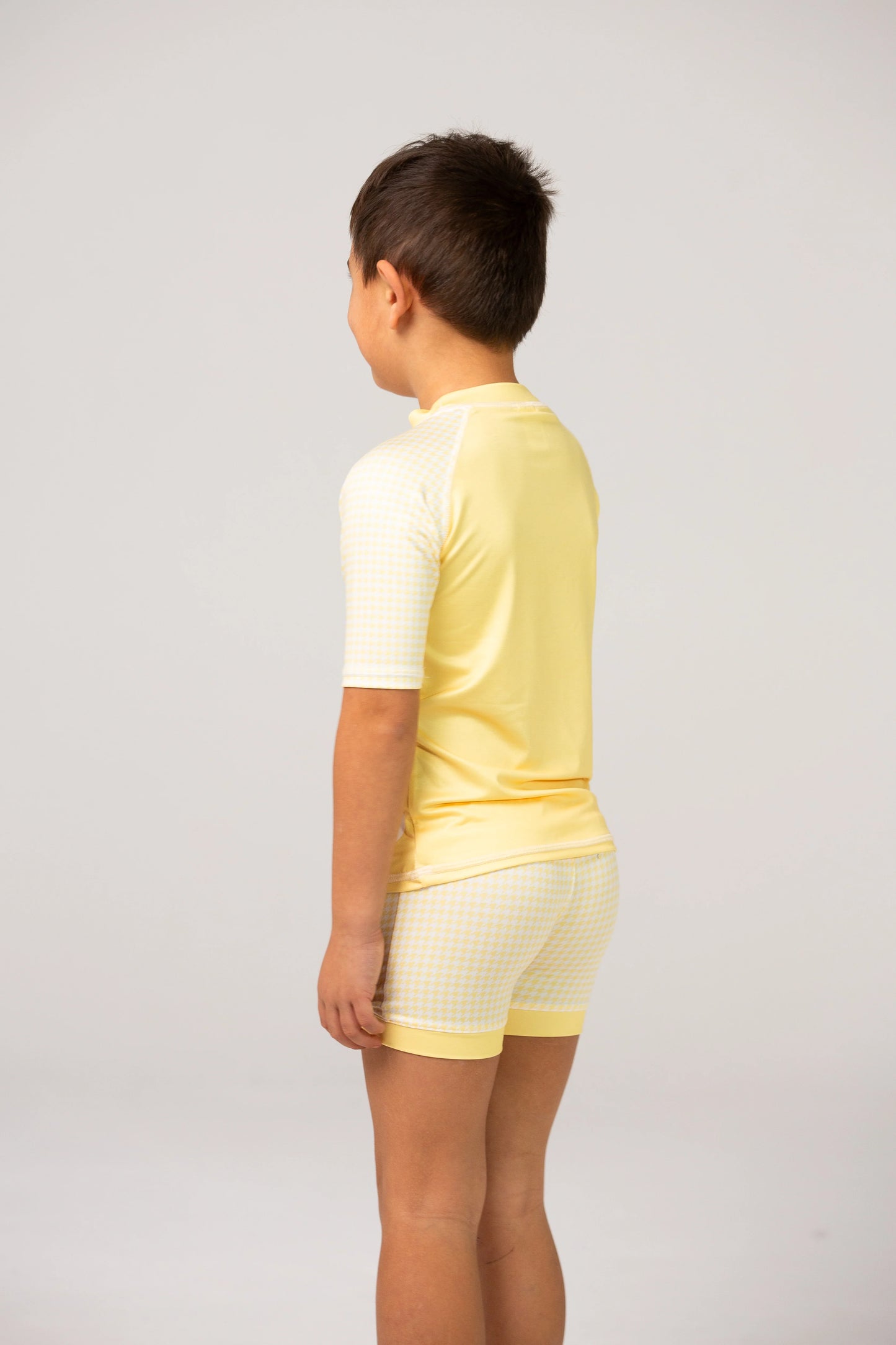 DucKsday - Tricou pentru înot cu protecție solară UPF 50+ - Lemon