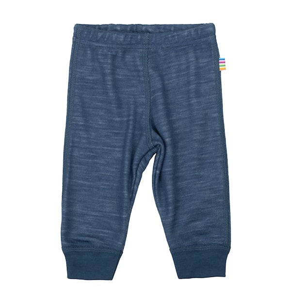 Joha - Colanți din lână merinos și bambus organic - Dark Denim