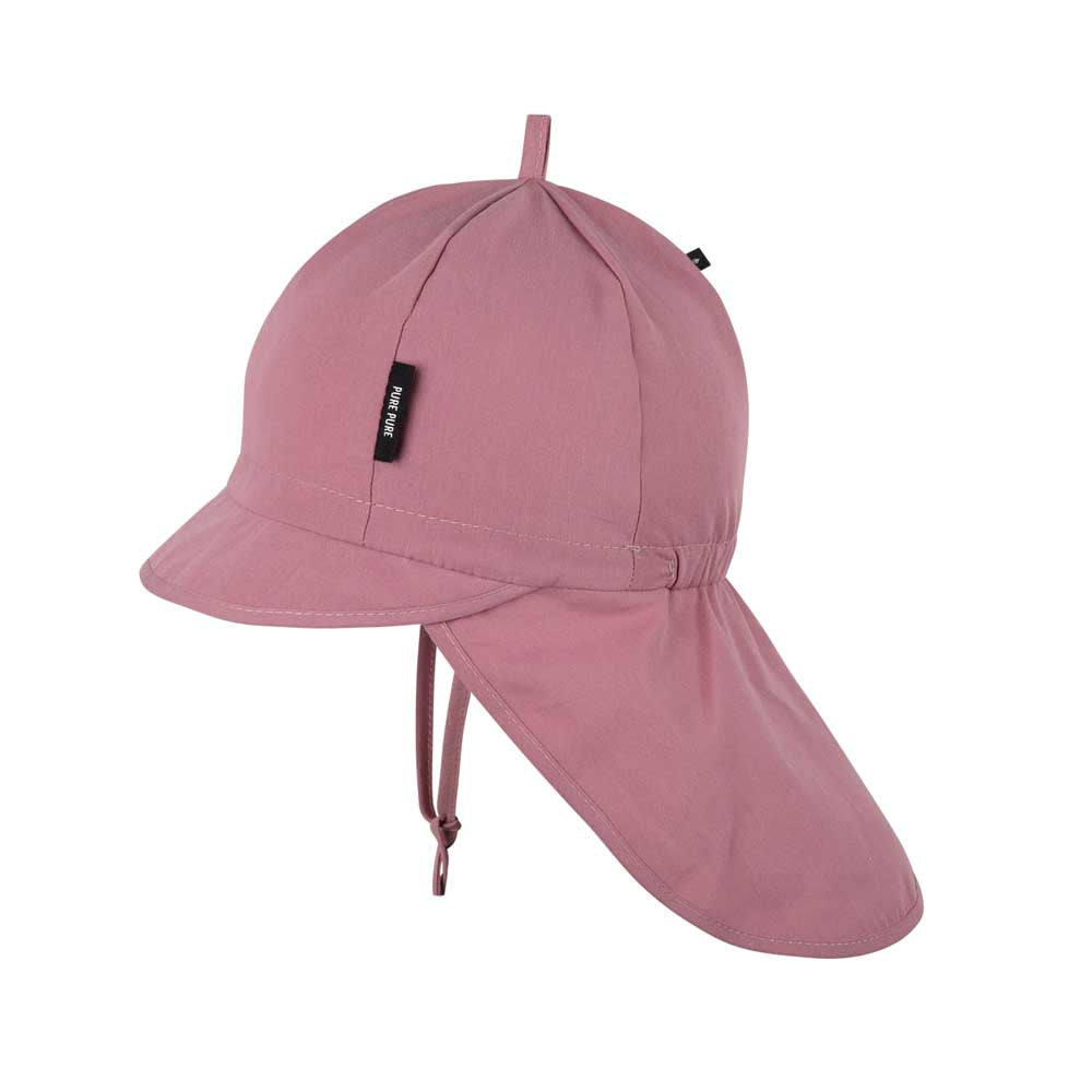 Pălărie Pure Pure bumbac organic - Mauve
