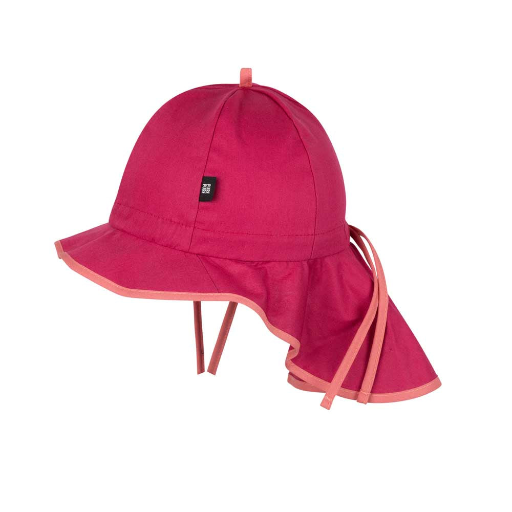 Pălărie ajustabilă Light Pure Pure bumbac organic - Magenta