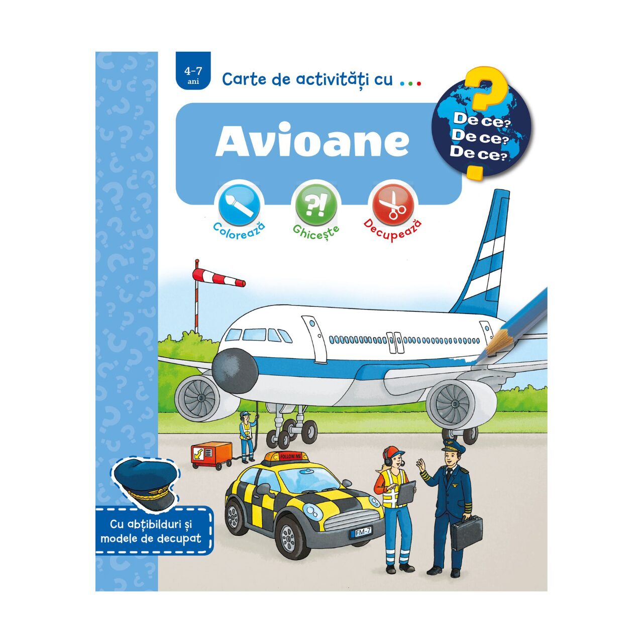 Carte de activități cu .... Avioane