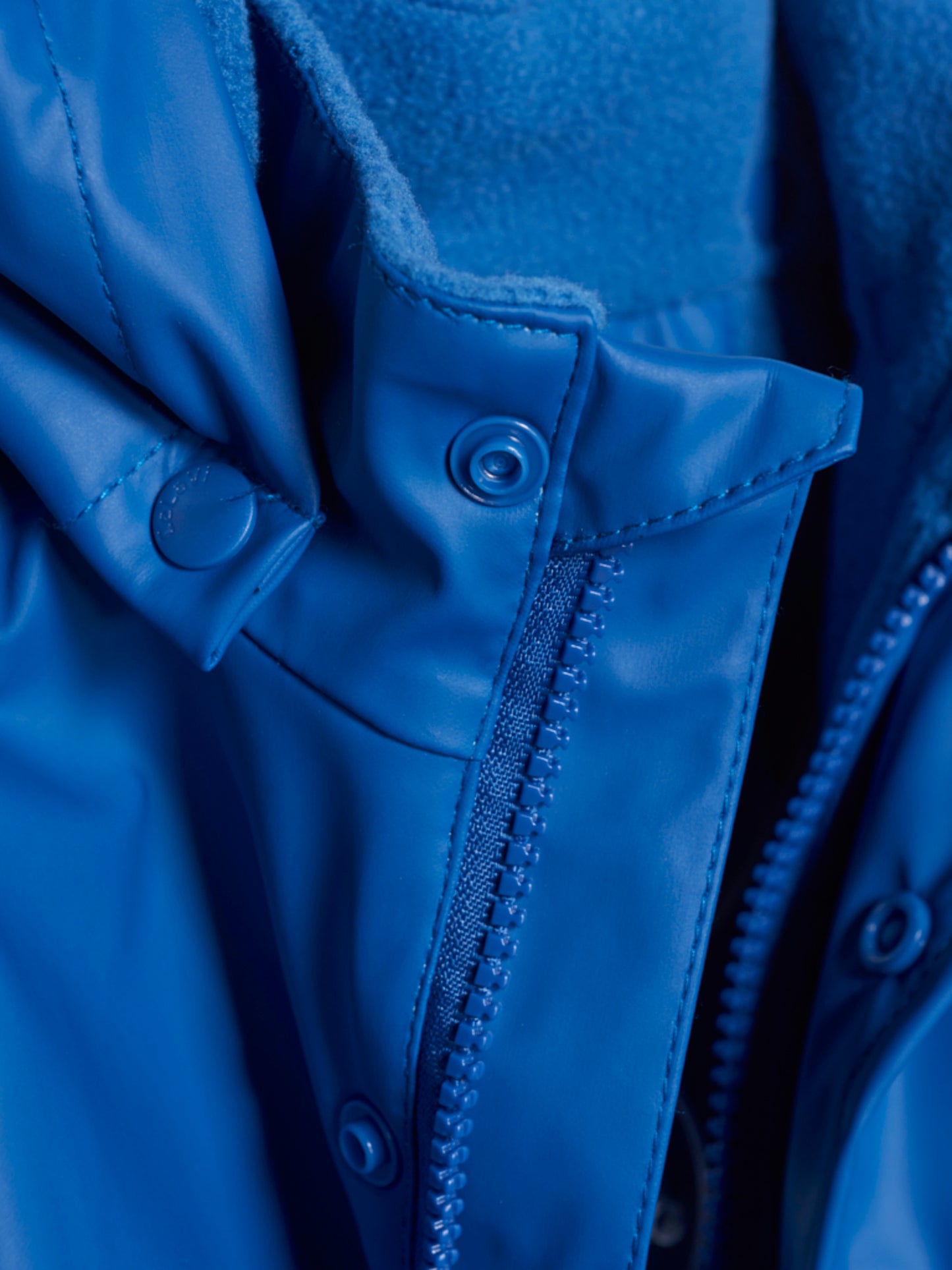 Costum de ploaie întreg căptuşit cu fleece Celavi - Déja Vu Blue
