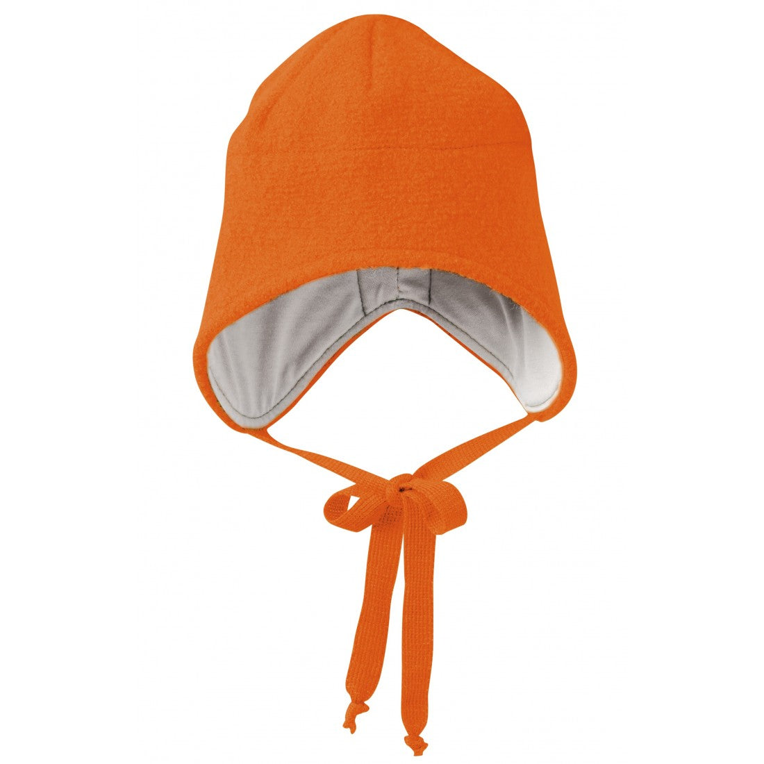 Căciulă Disana din lână organică boiled wool - Orange