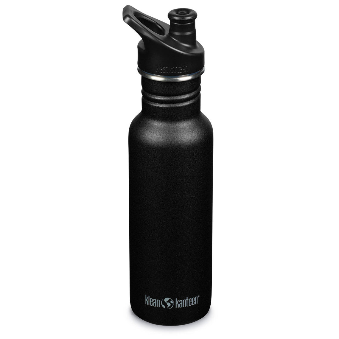 Recipient din oțel inoxidabil 800 ml cu capac sport - Klean Kanteen - Classic Black