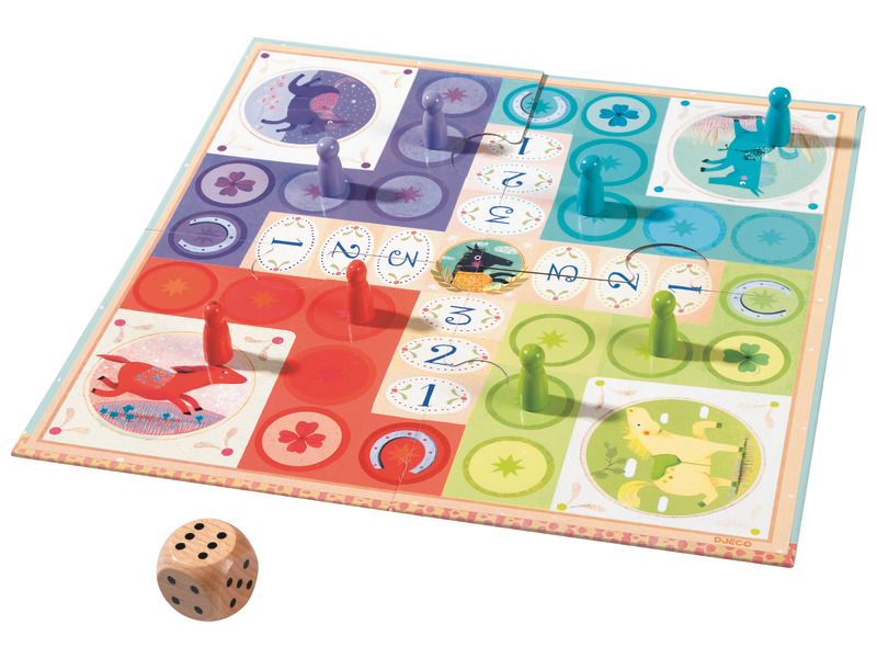 Jocuri clasice Ludo&Co Junior - Djeco