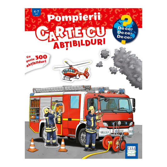 Pompierii – carte cu abțibilduri