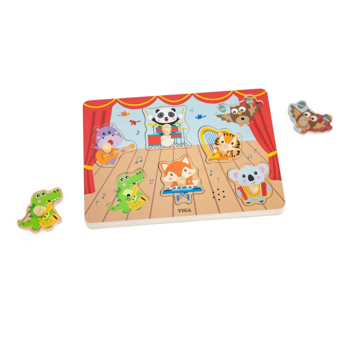 Puzzle cu Sunete – Concert Muzical, Viga