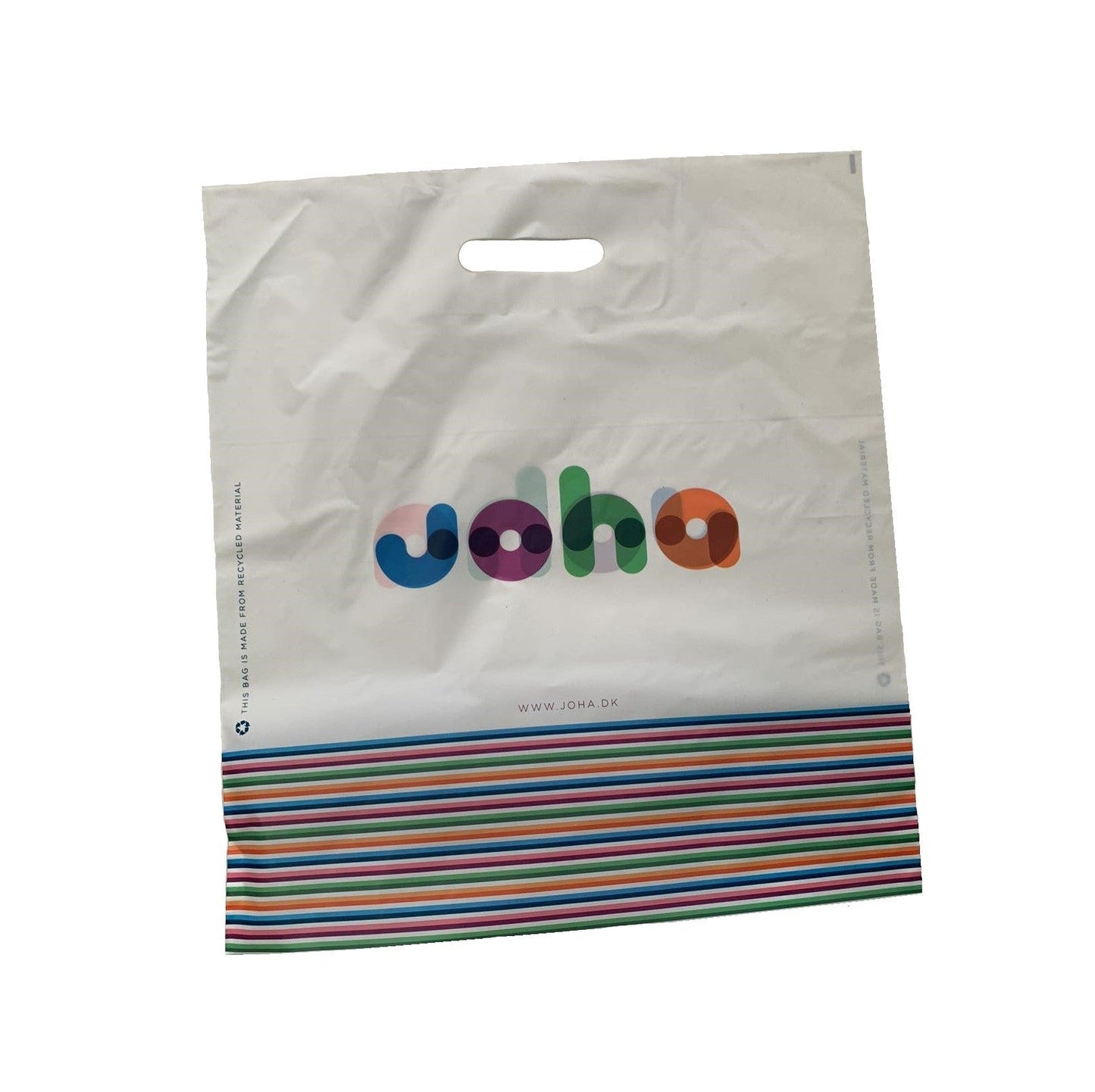 Punga mare din plastic reciclat cu logo, Joha 