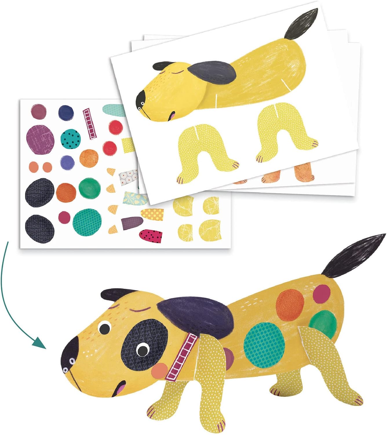 Joc creativ Casa animalelor, Djeco
