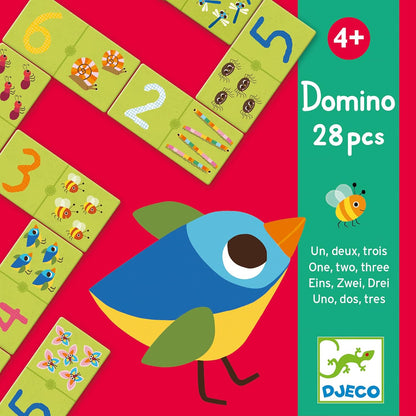 Domino numere puzzle Djeco