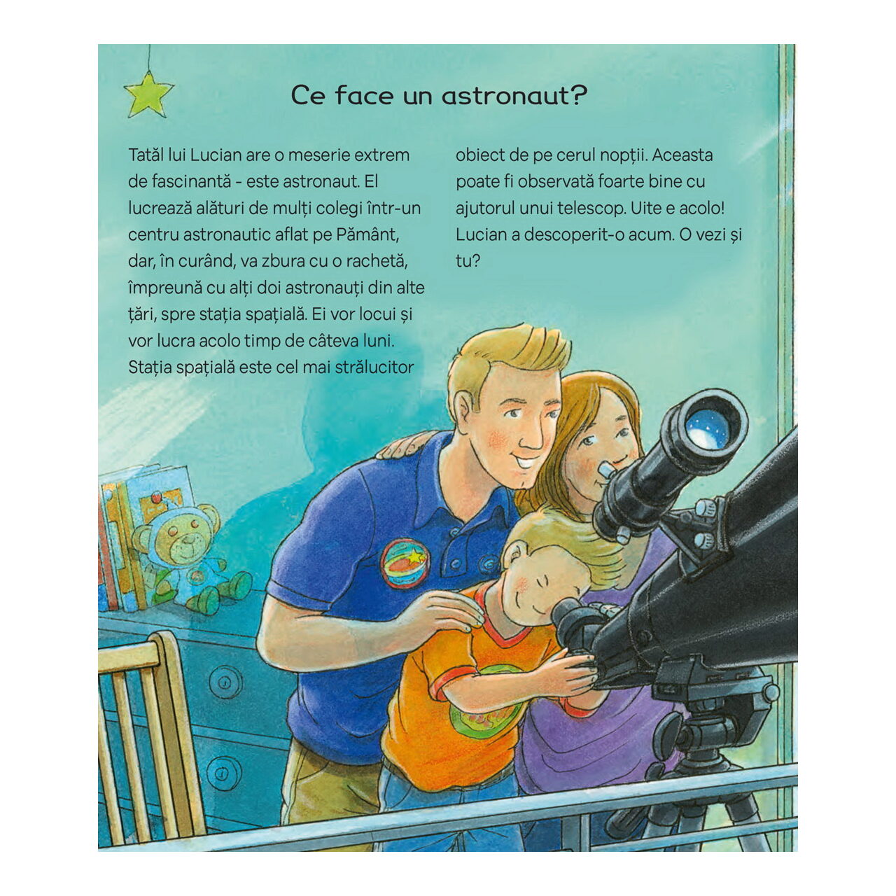 Ce face un astronaut?