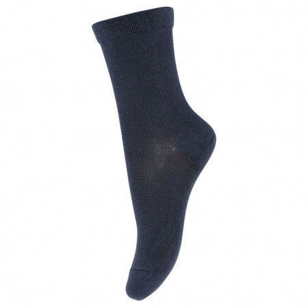 Șosete Plain extrafine din bambus - Navy