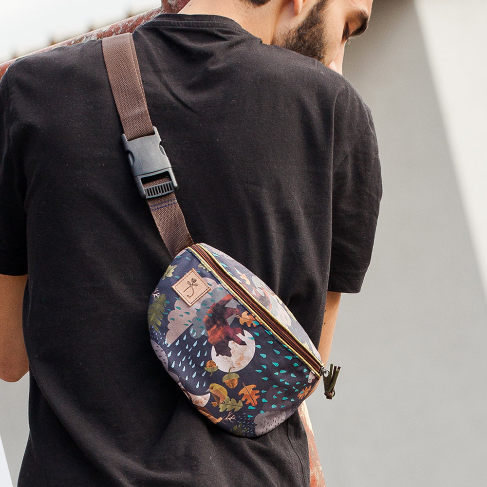 Borsetă urși și nori - Delikates Accessories