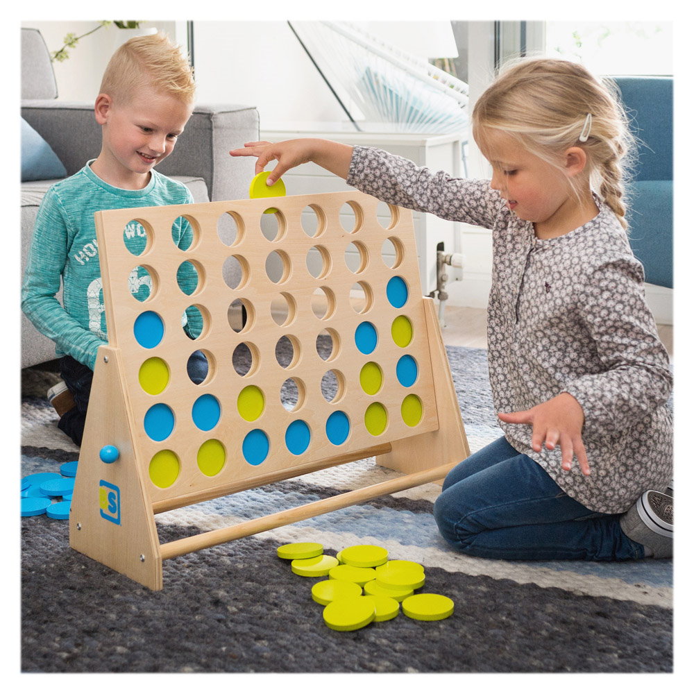 Joc gigant 4 pe un rând, BS Toys
