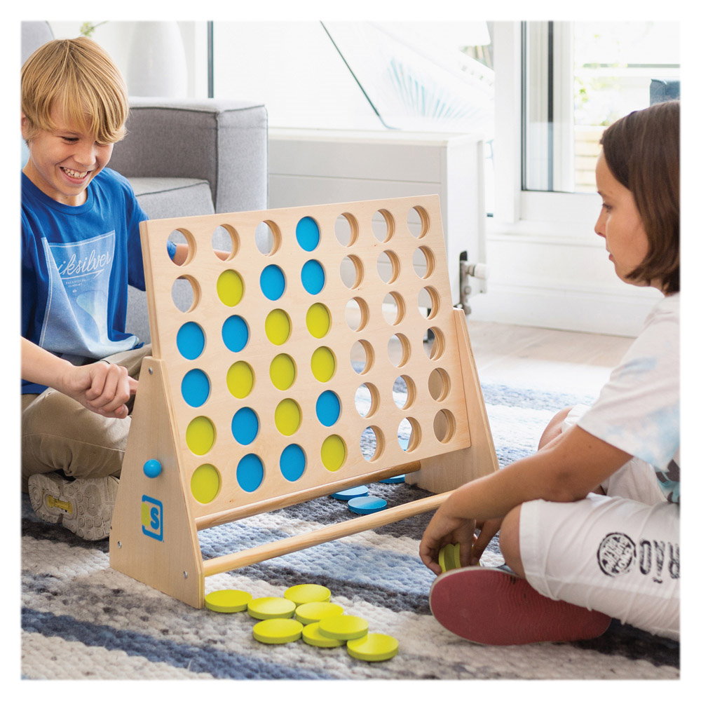 Joc gigant 4 pe un rând, BS Toys