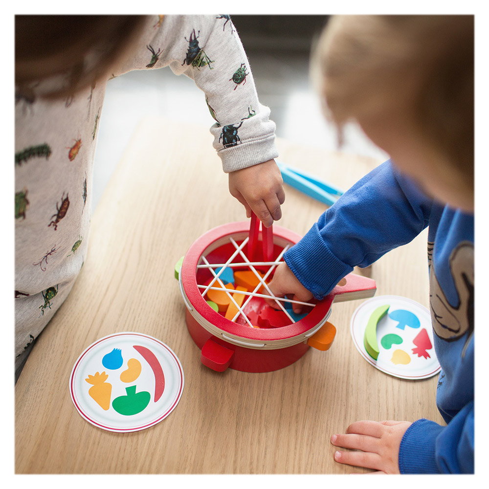 Joc de precizie Veggie, BS Toys