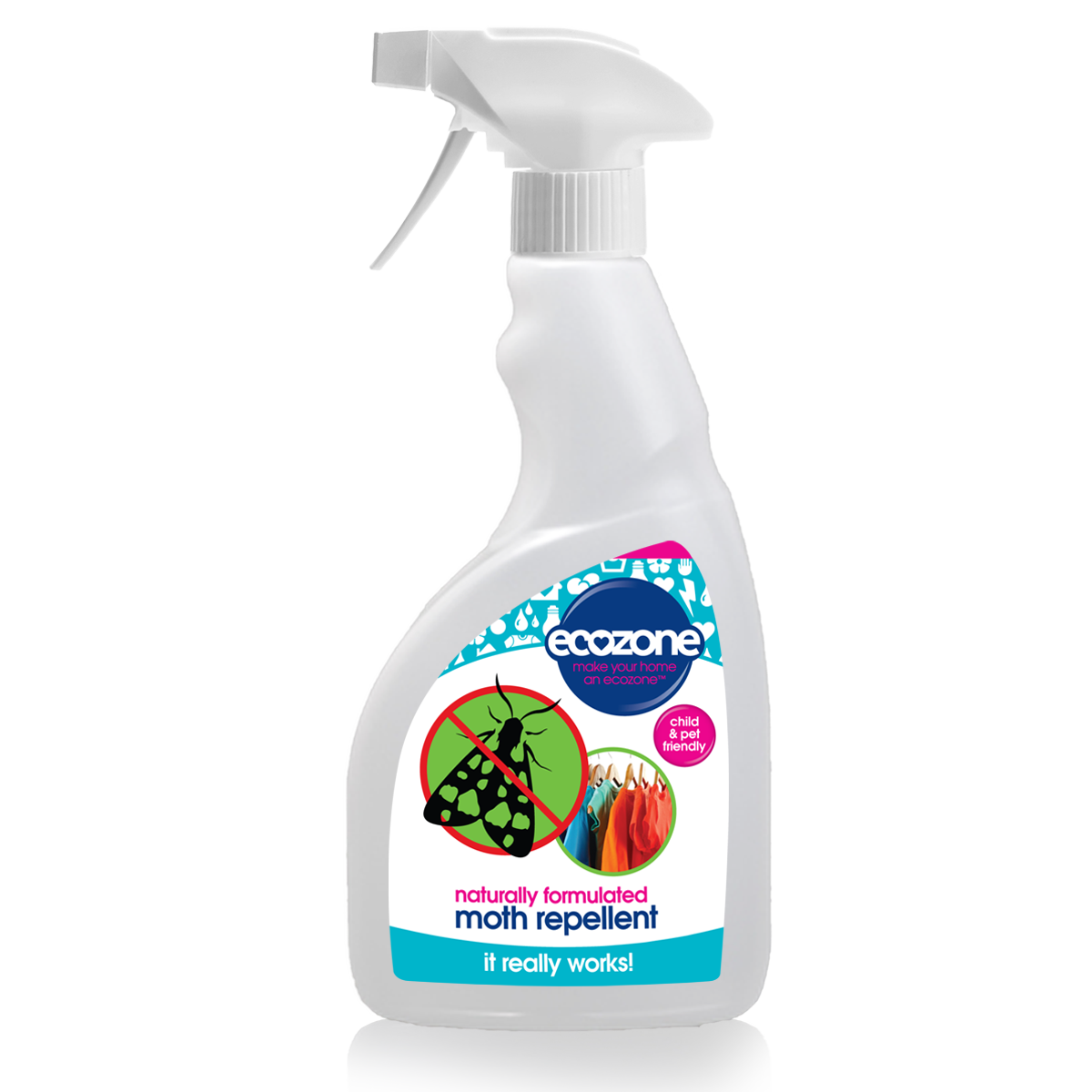 Soluție eco împotriva moliilor - formulă naturală - Ecozone 500 ml