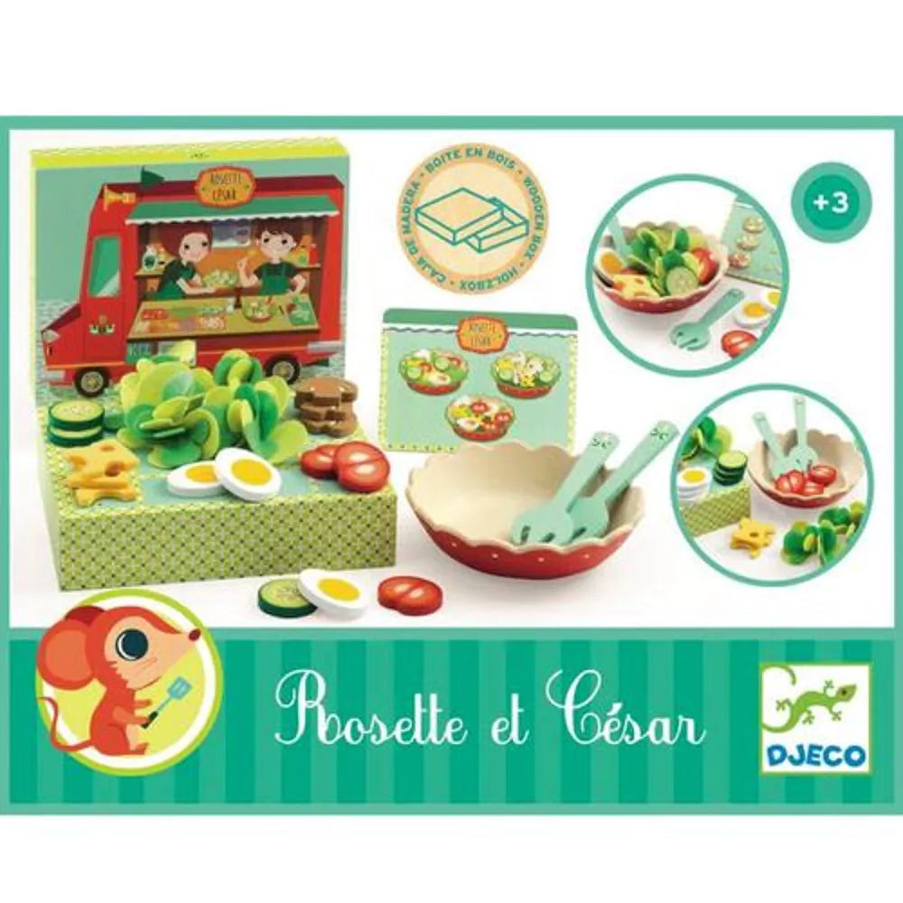 Salata Djeco, Rosette și Cesar