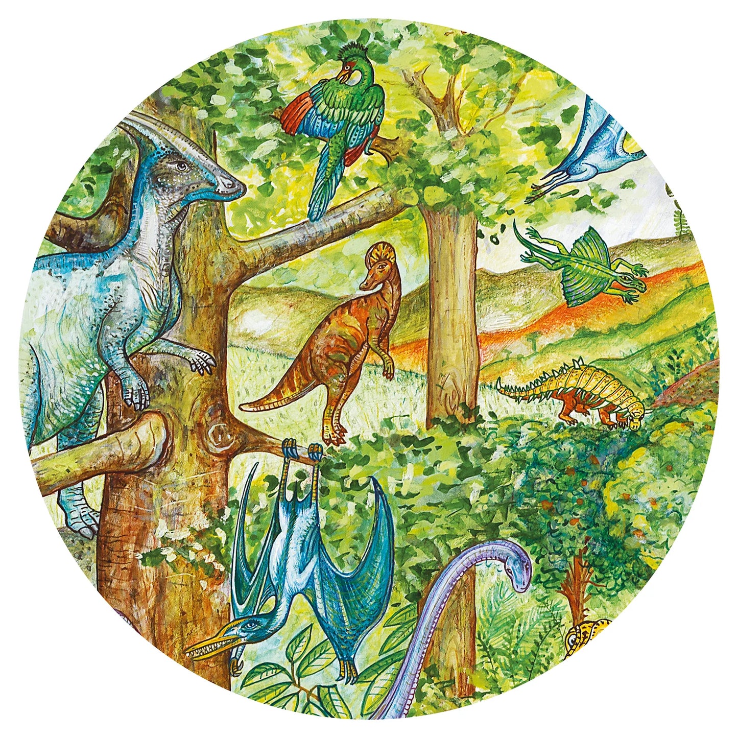 Puzzle observaţie Djeco Dinozauri