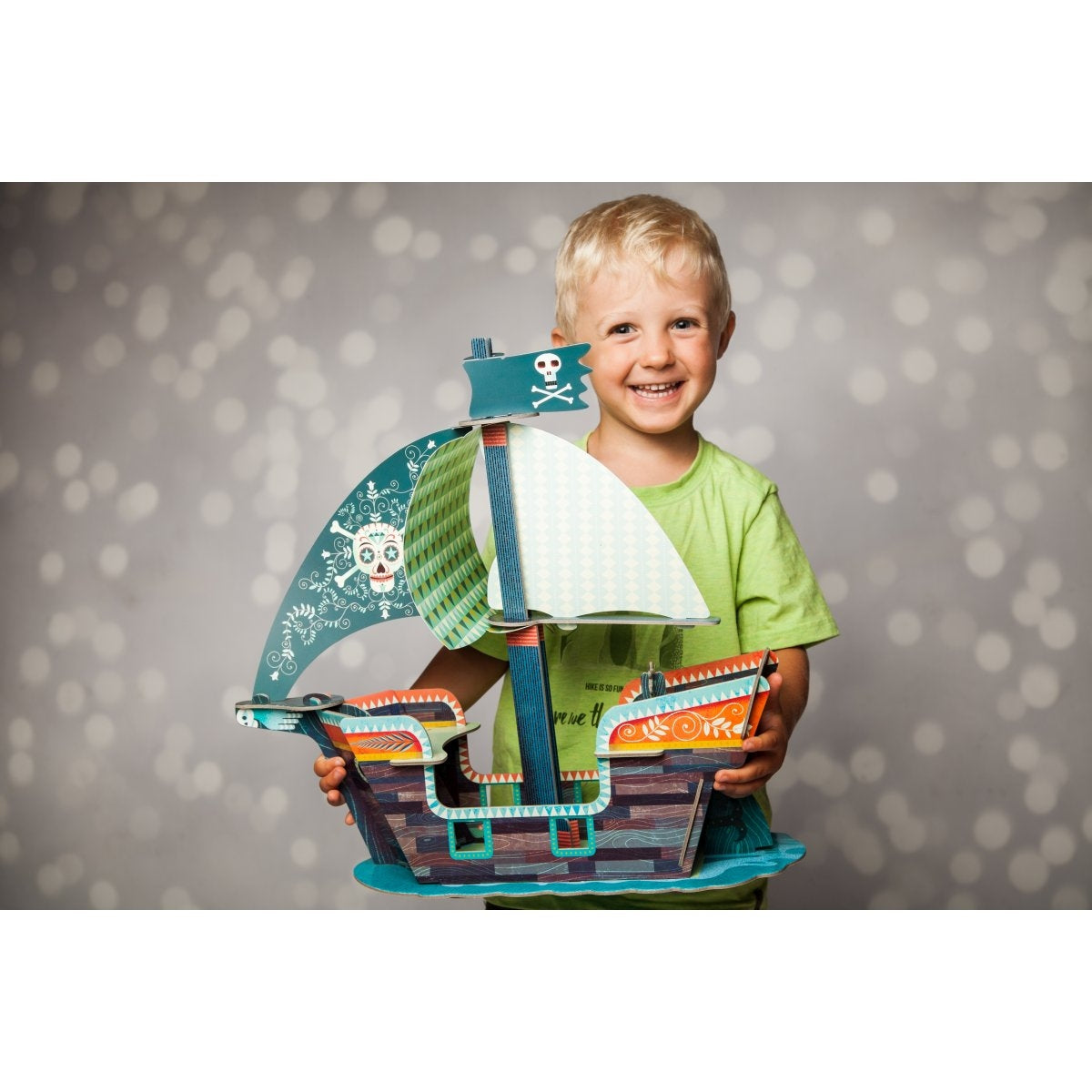 Corabia piraților Djeco machetă 3D