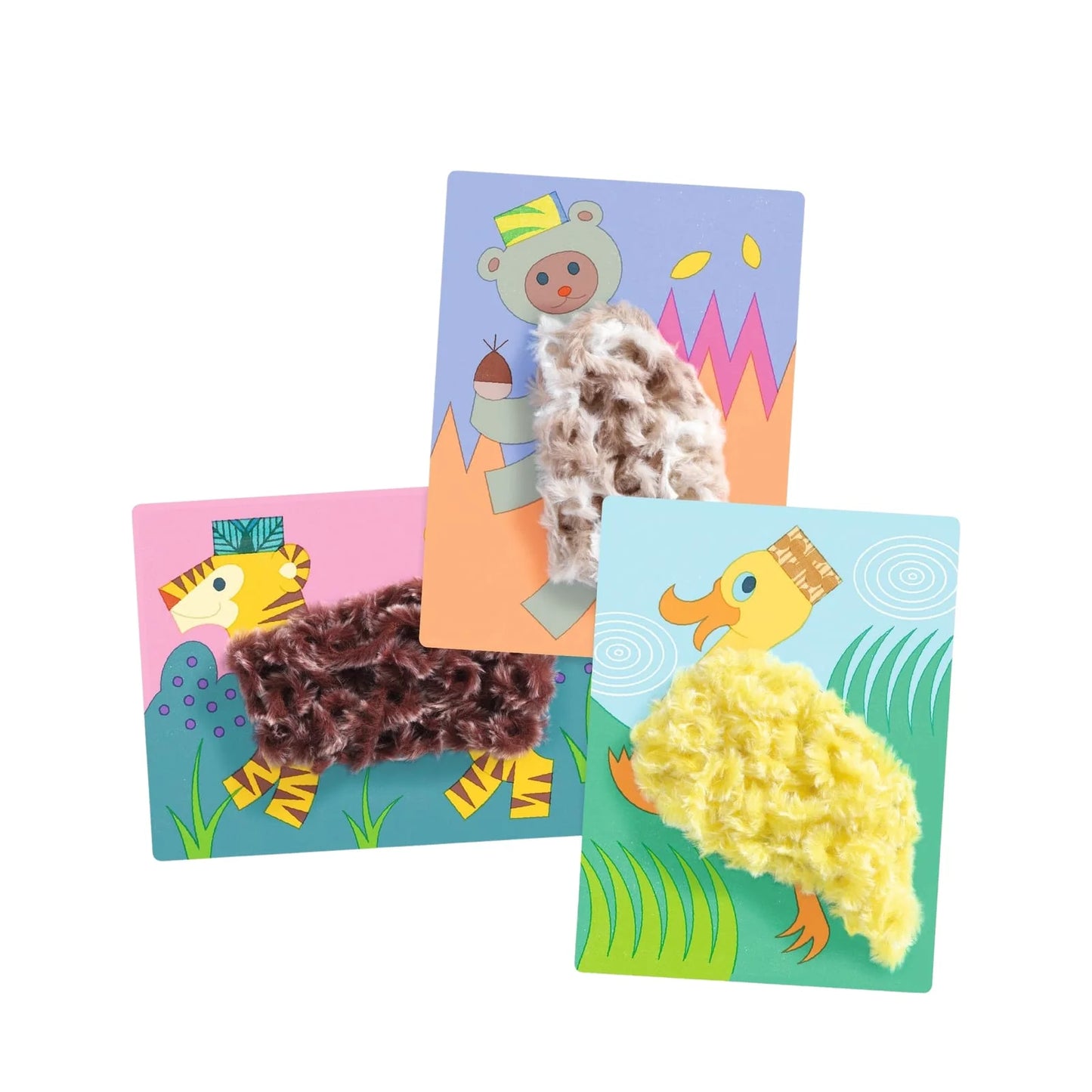Atelier creativ Animăluțe cu căciulițe, Djeco