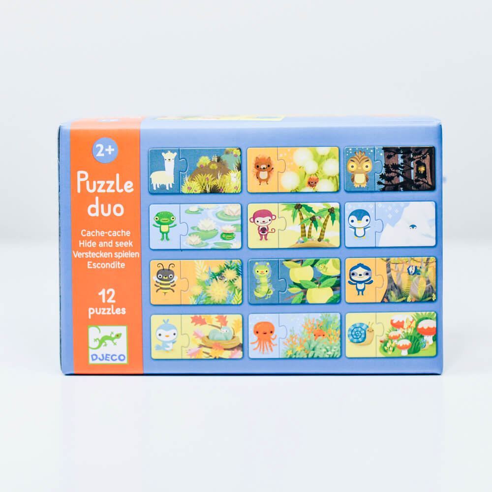 Puzzle duo Djeco Ascunselea