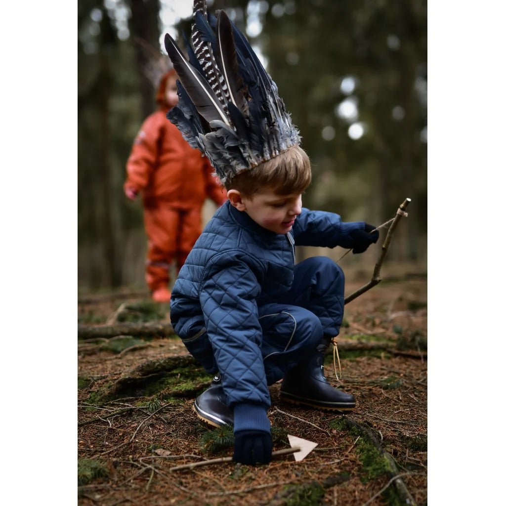 Set matlasat termorezistent căptușit cu fleece Mikk-line - Blue Nights