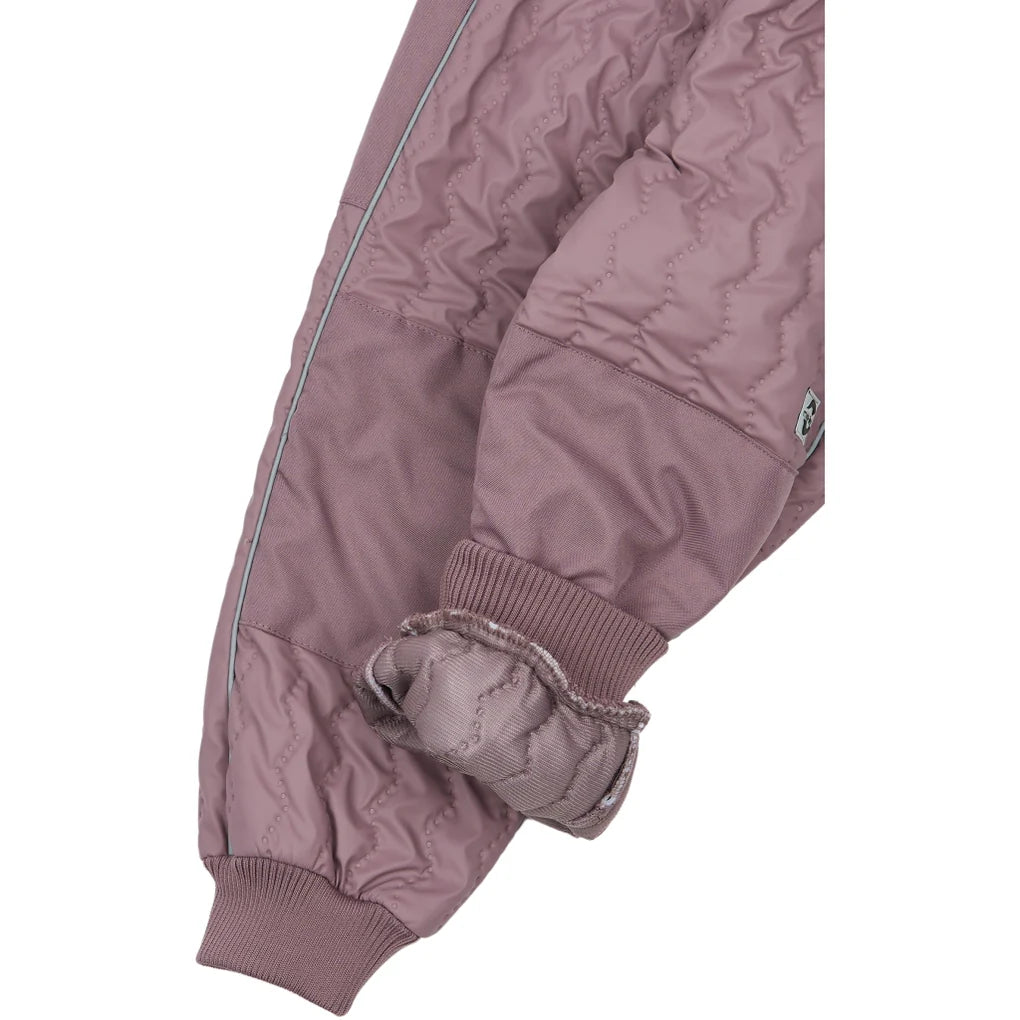 Set matlasat termorezistent căptușit cu fleece - Mikk-Line Duvet - Twilight Mauve