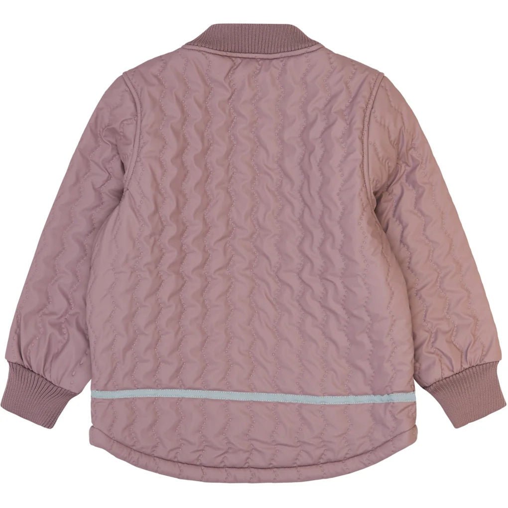 Set matlasat termorezistent căptușit cu fleece - Mikk-Line Duvet - Twilight Mauve