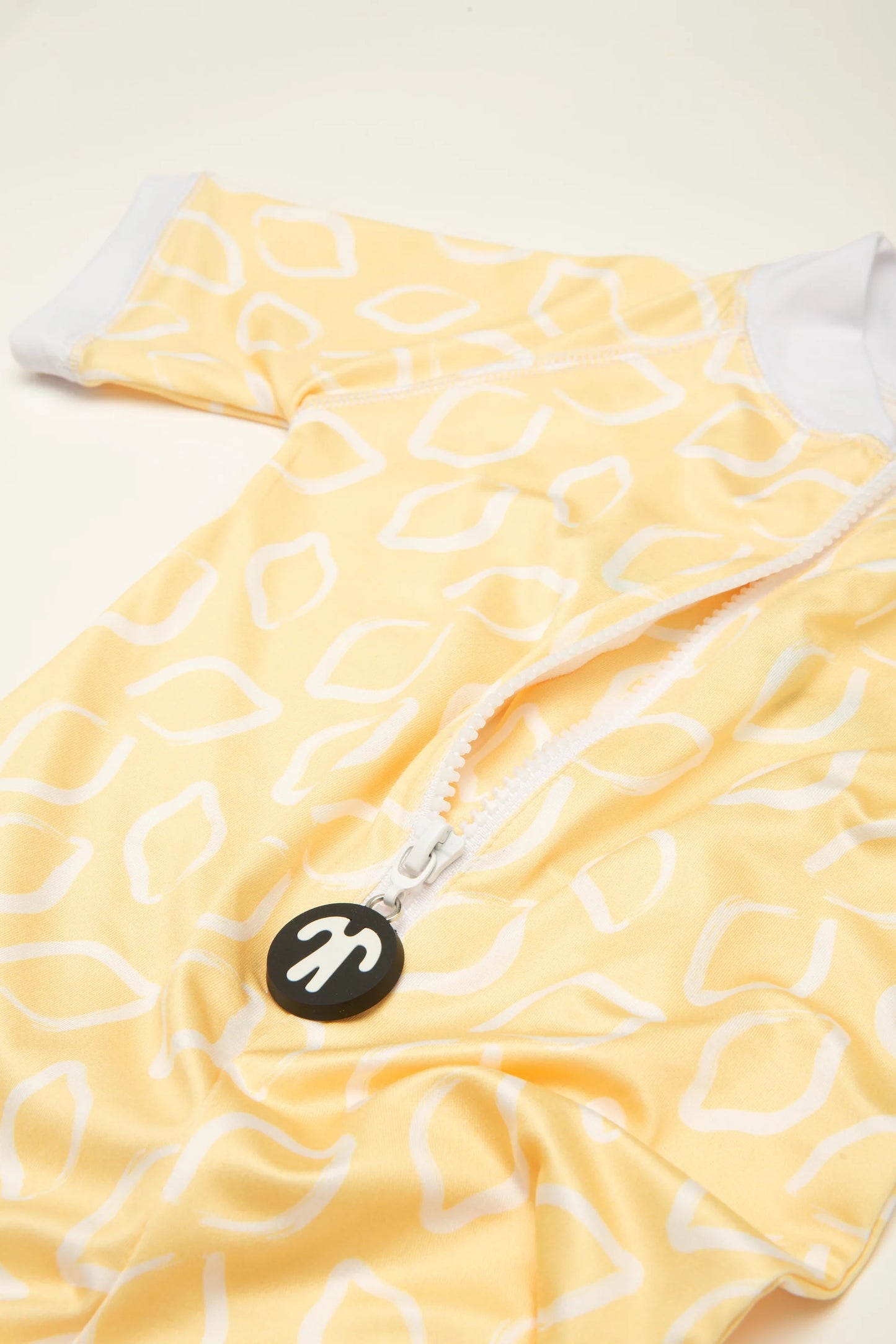 DucKsday - Costum pentru înot din lycra cu protecție solară UPF 50+ - Lemon