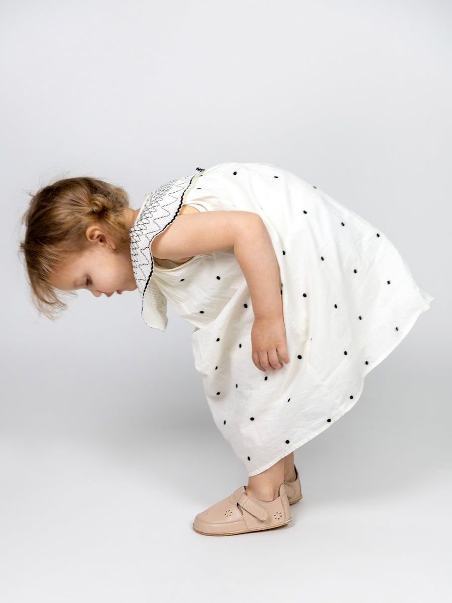 Pantofi barefoot ERDA - Rose Fleur