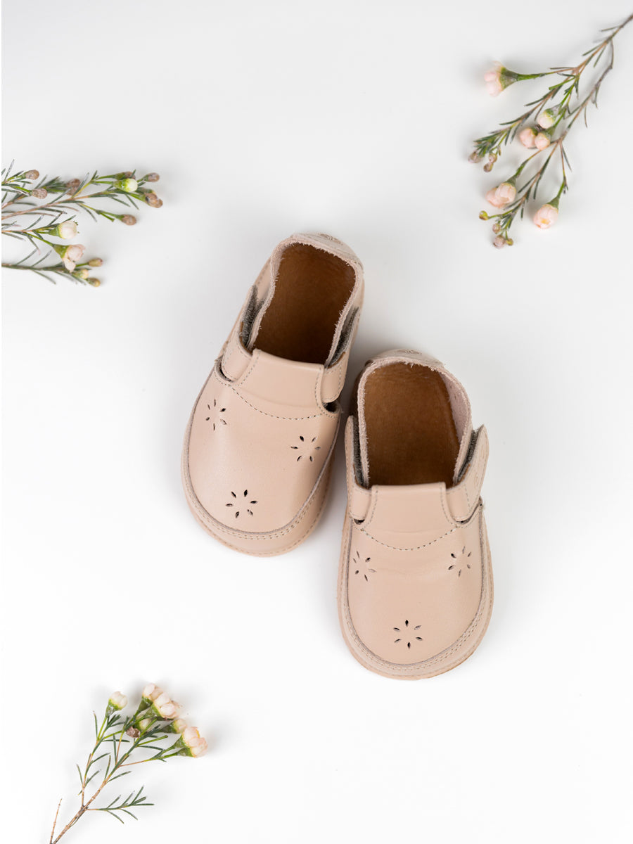 Pantofi barefoot ERDA - Rose Fleur