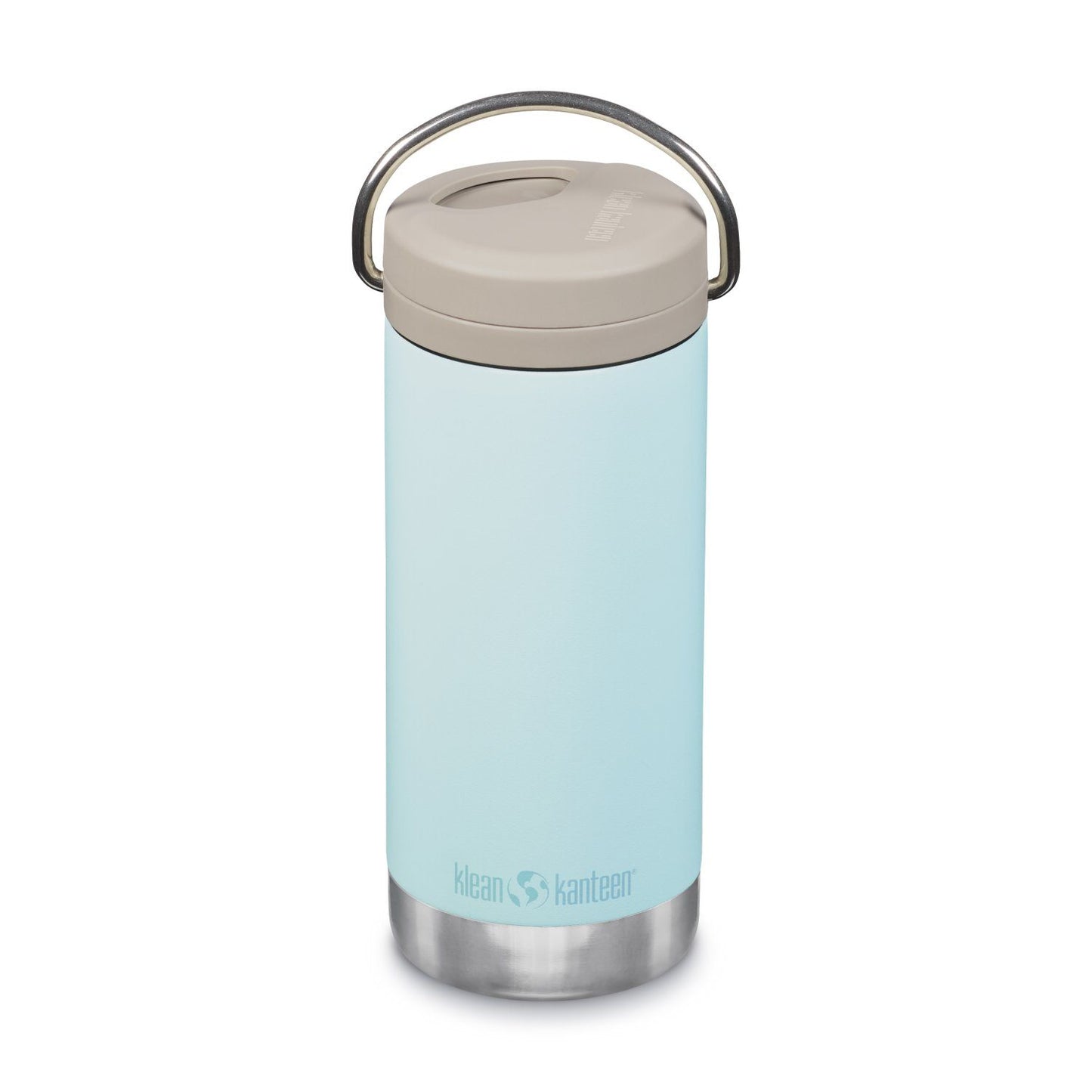 Cană termoizolantă 473 ml cu capac Twist Cap - Klean Kanteen - TKWide Blue Tint