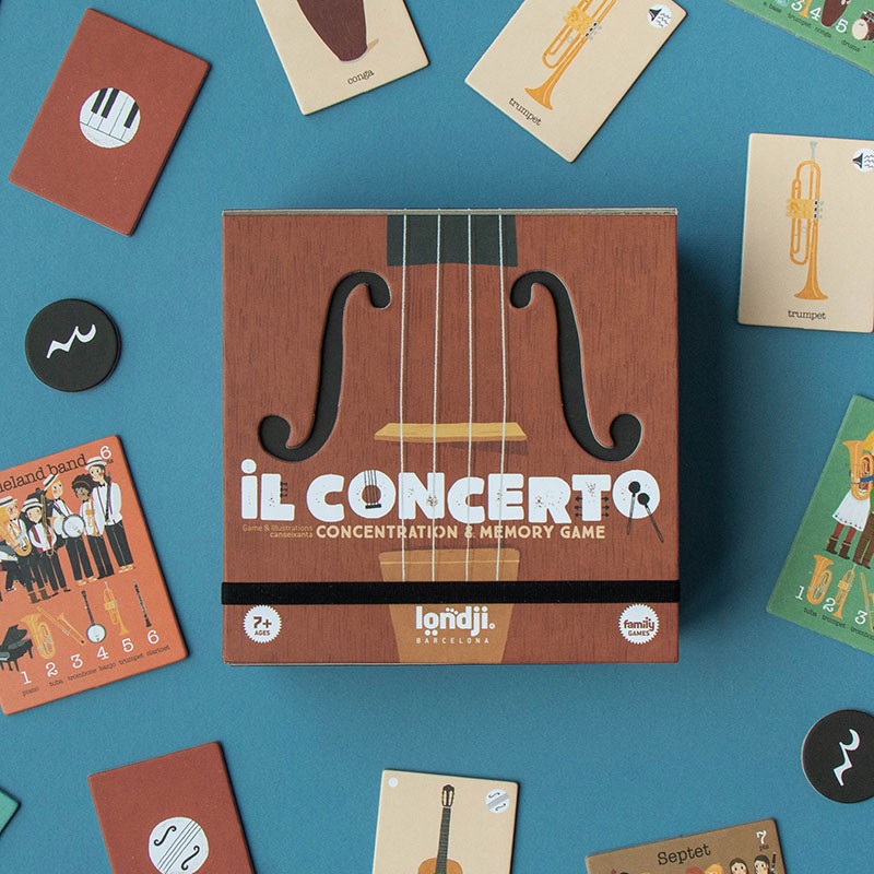 Joc de observație și memorie Concertul, Londji