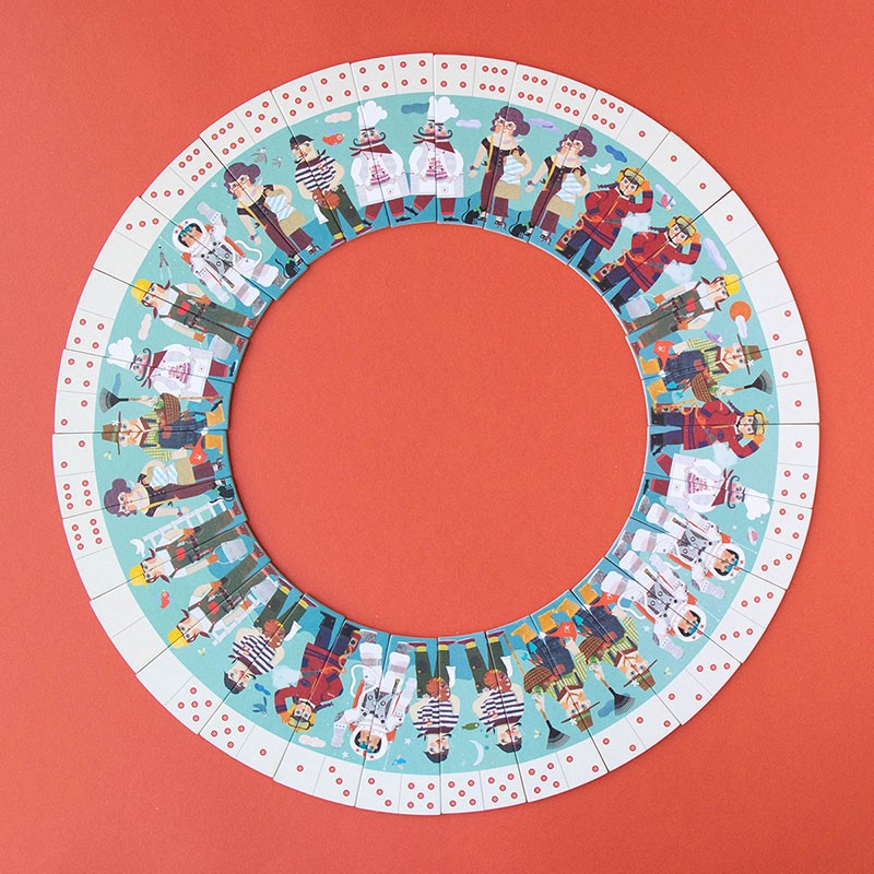 Domino circular Londji Meserii