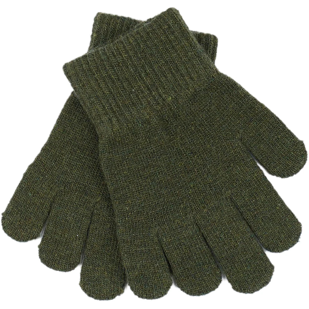 Mănuși tricotate cu lână Magic Gloves Mikk-line - set de 3 perechi Duffel Bag- Chocolate Chip - Orion Blue