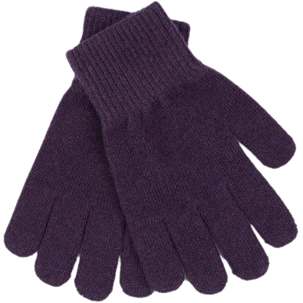 Mănuși tricotate cu lână Magic Gloves Mikk-line - set de 3 perechi Nightshade- Chocolate Chip - Rose Brown