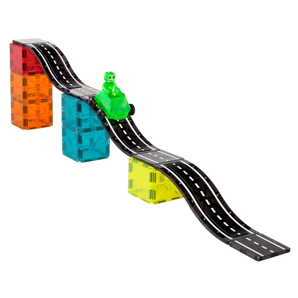 MAGNA-TILES Downhill Duo, set magnetic 40 piese