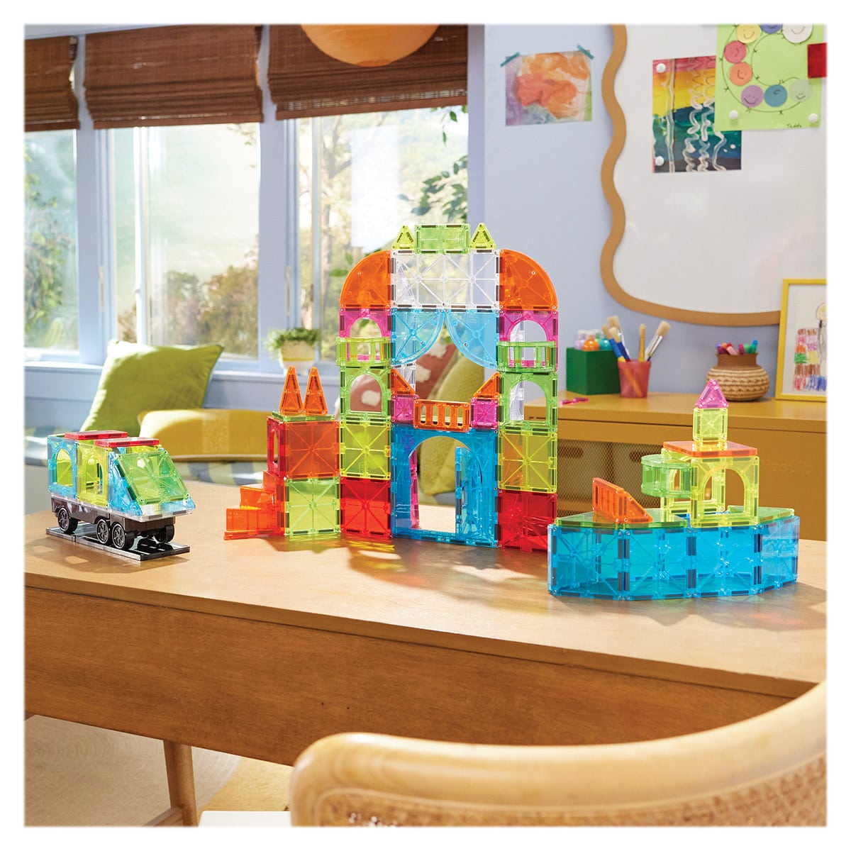 MAGNA-TILES City Center, 110 piese