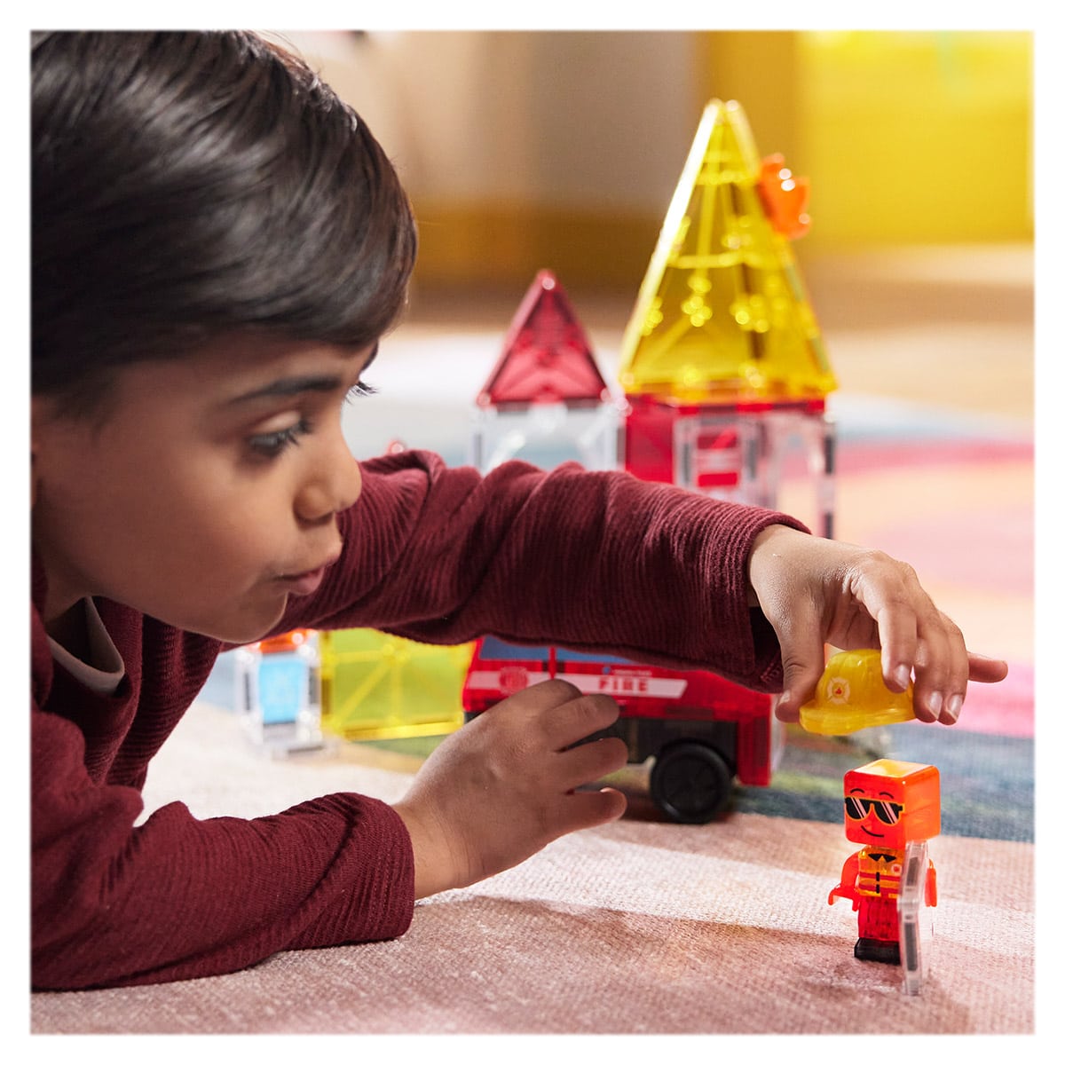 MAGNA-TILES Fire Rescue, 27 piese